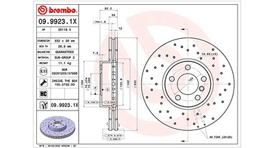 Magneti Marelli 1x Bremsscheibe [Hersteller-Nr. 360406178002] für BMW von MAGNETI MARELLI