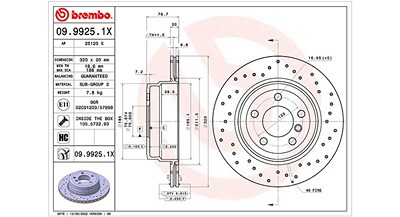 Magneti Marelli 1x Bremsscheibe [Hersteller-Nr. 360406178102] für BMW von MAGNETI MARELLI