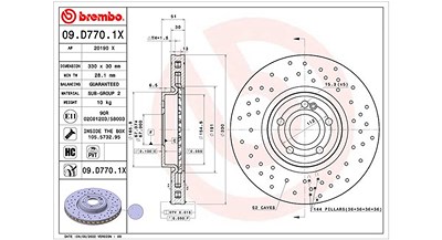 Magneti Marelli 1x Bremsscheibe [Hersteller-Nr. 360406178902] für Mercedes-Benz von MAGNETI MARELLI