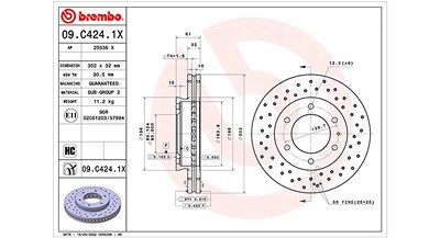 Magneti Marelli 1x Bremsscheibe [Hersteller-Nr. 360406179002] für Ford, Mazda von MAGNETI MARELLI