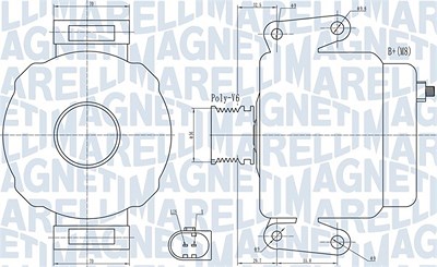 Magneti Marelli Generator [Hersteller-Nr. 063732007010] für Audi von MAGNETI MARELLI