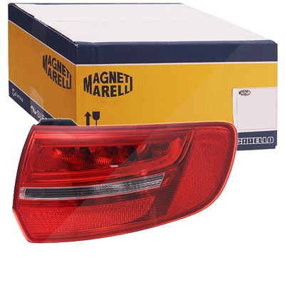 Magneti Marelli Heckleuchte LED rechts außen mit Lampenträger [Hersteller-Nr. 714021930802] für Audi von MAGNETI MARELLI