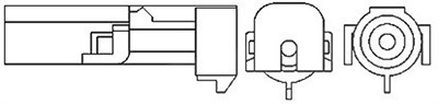 Magneti Marelli Lambdasonde [Hersteller-Nr. 466016355005] für Gm Korea, Opel, Subaru, Suzuki von MAGNETI MARELLI