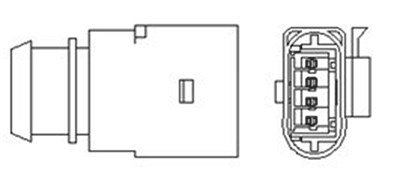 Magneti Marelli Lambdasonde [Hersteller-Nr. 466016355039] für Audi von MAGNETI MARELLI