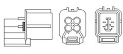 Magneti Marelli Lambdasonde [Hersteller-Nr. 466016355102] für Honda von MAGNETI MARELLI