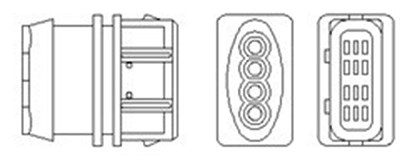 Magneti Marelli Lambdasonde [Hersteller-Nr. 466016355128] für Volvo von MAGNETI MARELLI