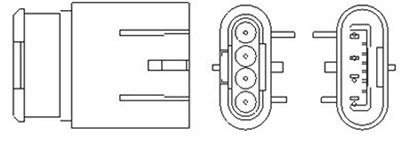 Magneti Marelli Lambdasonde [Hersteller-Nr. 466016355161] für Fiat, Lancia von MAGNETI MARELLI