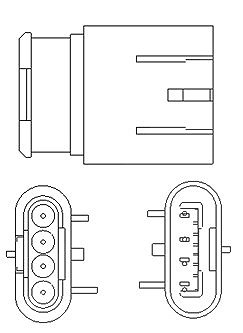 Magneti Marelli Lambdasonde [Hersteller-Nr. 466016355167] für Alfa Romeo, Fiat, Lancia von MAGNETI MARELLI