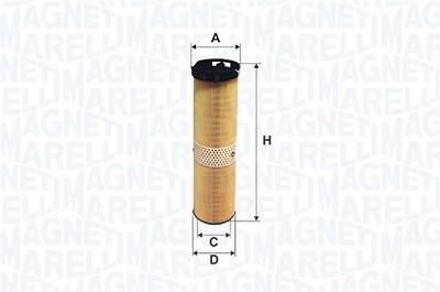 Magneti Marelli Ölfilter [Hersteller-Nr. 153071762440] für Toyota, BMW, Alpina, Mini von MAGNETI MARELLI