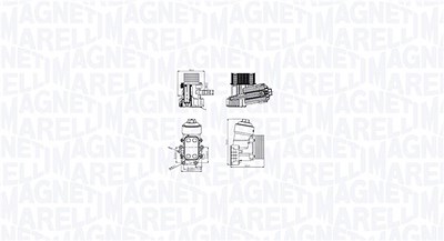 Magneti Marelli Ölkühler, Motoröl [Hersteller-Nr. 350300003400] für Audi, Seat, Skoda, VW von MAGNETI MARELLI