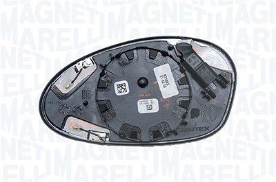 Magneti Marelli Spiegelglas, Außenspiegel [Hersteller-Nr. 182209001700] für BMW von MAGNETI MARELLI