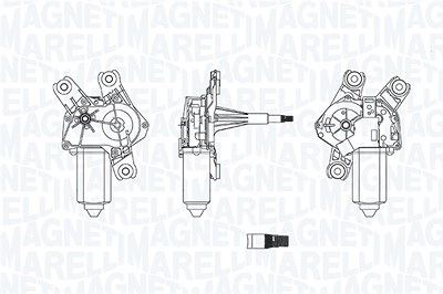 Magneti Marelli Wischermotor [Hersteller-Nr. 064061100010] für Renault von MAGNETI MARELLI