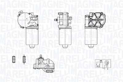 Magneti Marelli Wischermotor [Hersteller-Nr. 064371600010] für Ford von MAGNETI MARELLI