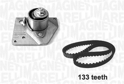 Magneti Marelli Zahnriemensatz [Hersteller-Nr. 341301280000] für Nissan, Renault, Suzuki von MAGNETI MARELLI