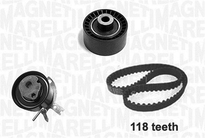 Magneti Marelli Zahnriemensatz [Hersteller-Nr. 341304100000] für Citroën, Fiat, Ford, Jaguar, Lancia, Land Rover, Mitsubishi, Peugeot von MAGNETI MARELLI