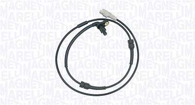 Magneti Marelli Sensor, Raddrehzahl [Hersteller-Nr. 172100147010] für Citroën, Peugeot von MAGNETI MARELLI