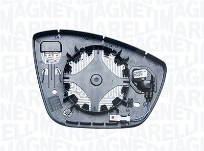 Magneti Marelli Spiegelglas, Außenspiegel [Hersteller-Nr. 182200920200] für Citroën von MAGNETI MARELLI