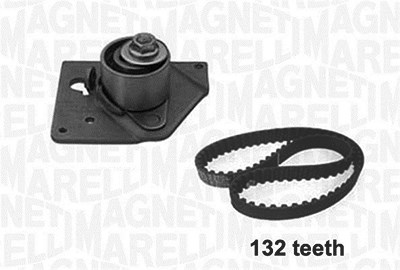 Magneti Marelli Zahnriemensatz [Hersteller-Nr. 341304900000] für Mitsubishi, Nissan, Opel, Renault, Volvo von MAGNETI MARELLI