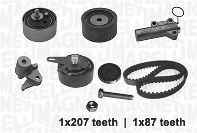 Magneti Marelli Zahnriemensatz [Hersteller-Nr. 341305210000] für Audi, Skoda, VW von MAGNETI MARELLI