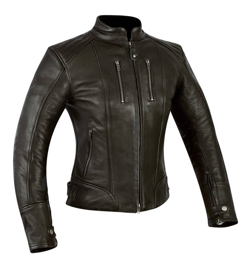 MAGOMA Tribeca A ++ Lederjacke mit Motorradschutz, Brown, M. von MAGOMA