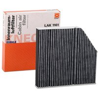 MAHLE ORIGINAL Innenraumfilter Aktivkohlefilter LAK 1161 Filter, Innenraumluft,Pollenfilter MERCEDES-BENZ,C-Klasse T-modell (S204) von MAHLE ORIGINAL