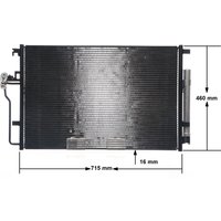 MAHLE ORIGINAL Klimakondensator BEHR mit Trockner AC 553 001S Kondensator,Klimakühler VW,MERCEDES-BENZ,CRAFTER 30-50 Kasten (2E_) von MAHLE ORIGINAL