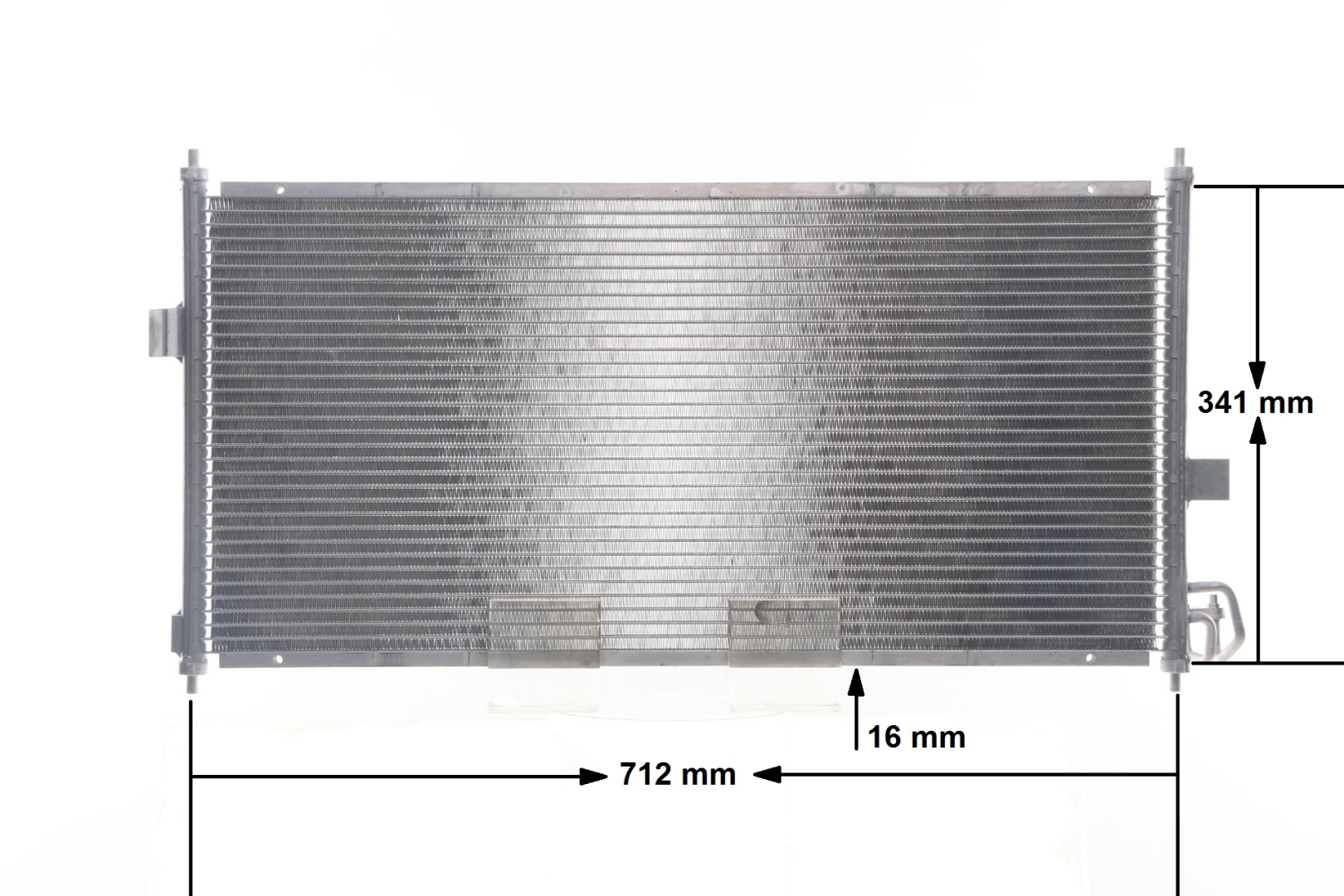 MAHLE ORIGINAL Klimakondensator NISSAN AC 674 000S 92100BU000,92100BU005,92100BU105 92110BU000,92110BU005 von MAHLE ORIGINAL