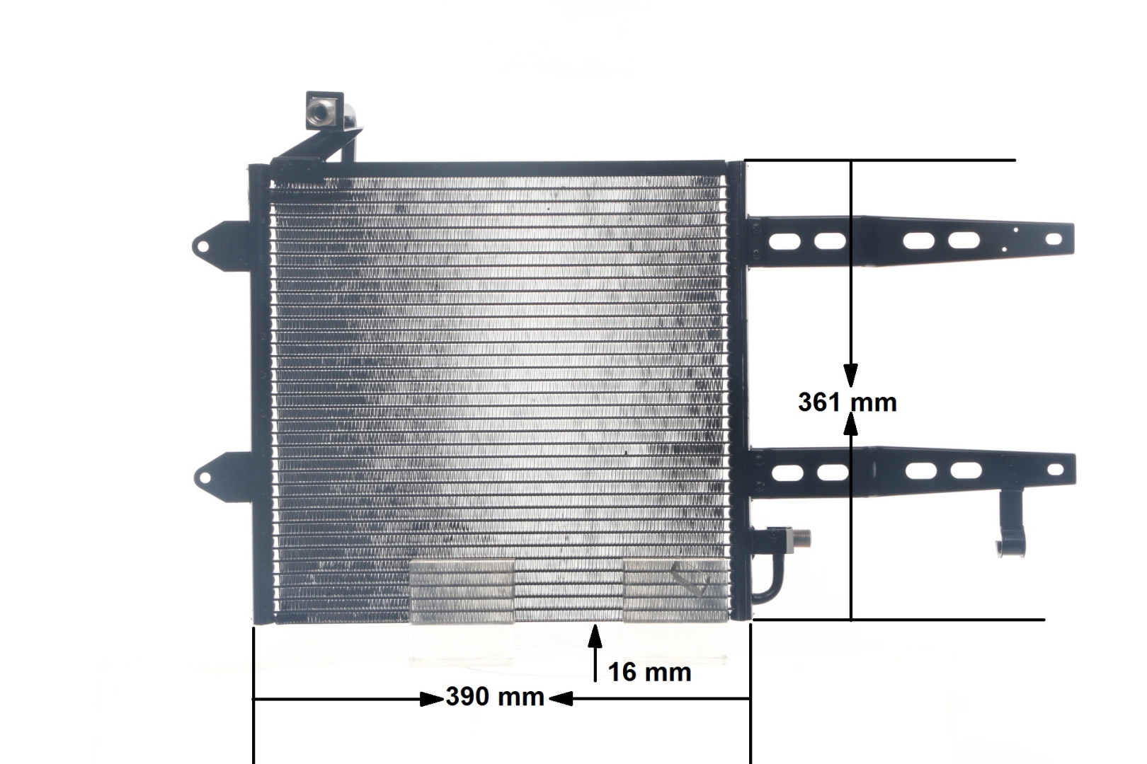 MAHLE ORIGINAL Klimakondensator VW,SEAT AC 216 000S 6N0820413A,6N0820413B,6N0820413 von MAHLE ORIGINAL