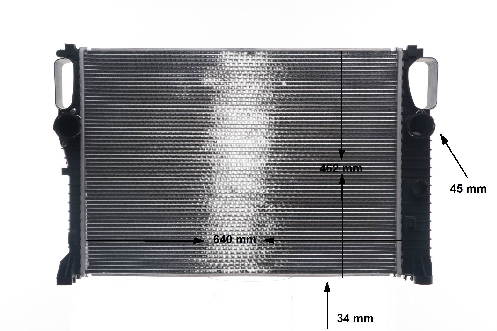 MAHLE ORIGINAL Kühler, Motorkühlung MERCEDES-BENZ CR 37 000S A2115000202,A2115002302,A2115003102 Kühler,Wasserkühler,Autokühler,Motorkühler von MAHLE ORIGINAL