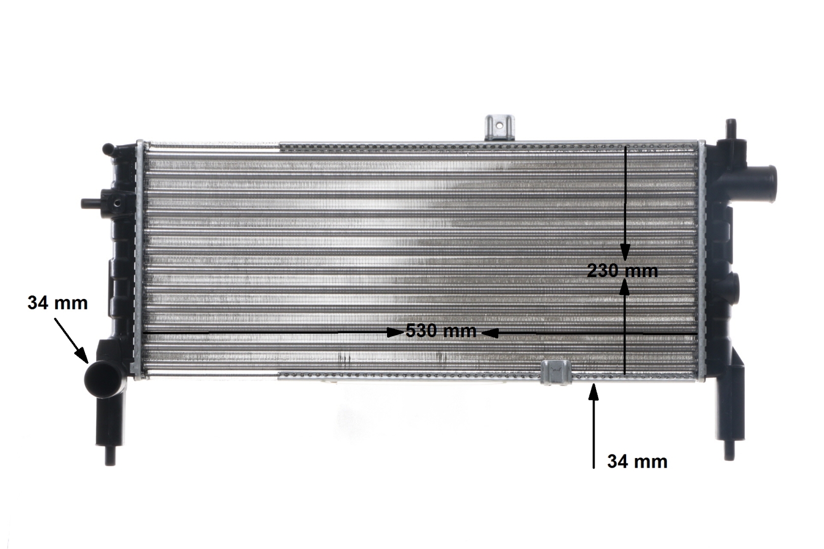 MAHLE ORIGINAL Kühler, Motorkühlung OPEL,VAUXHALL CR 442 000S 90009097,90298318,1300016 Kühler,Wasserkühler,Autokühler,Motorkühler 1302016 von MAHLE ORIGINAL