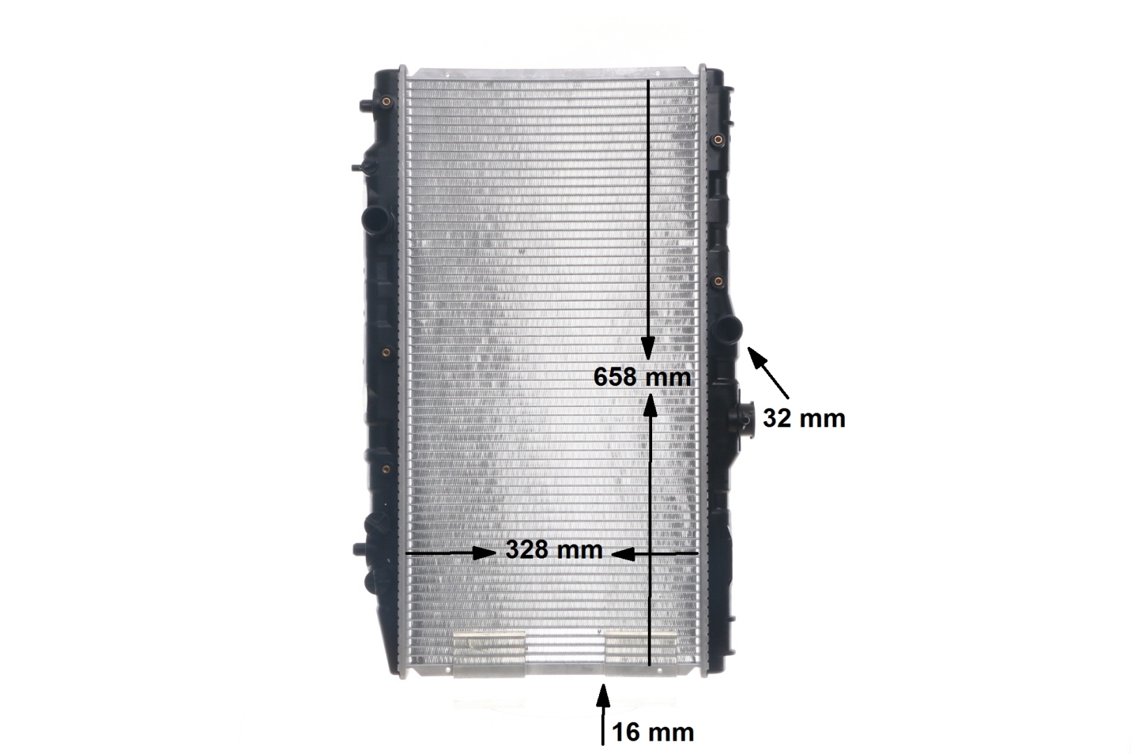 MAHLE ORIGINAL Kühler, Motorkühlung TOYOTA CR 200 000S 1640011180,1641016290,1640011200 Kühler,Wasserkühler,Autokühler,Motorkühler 1640015371 von MAHLE ORIGINAL