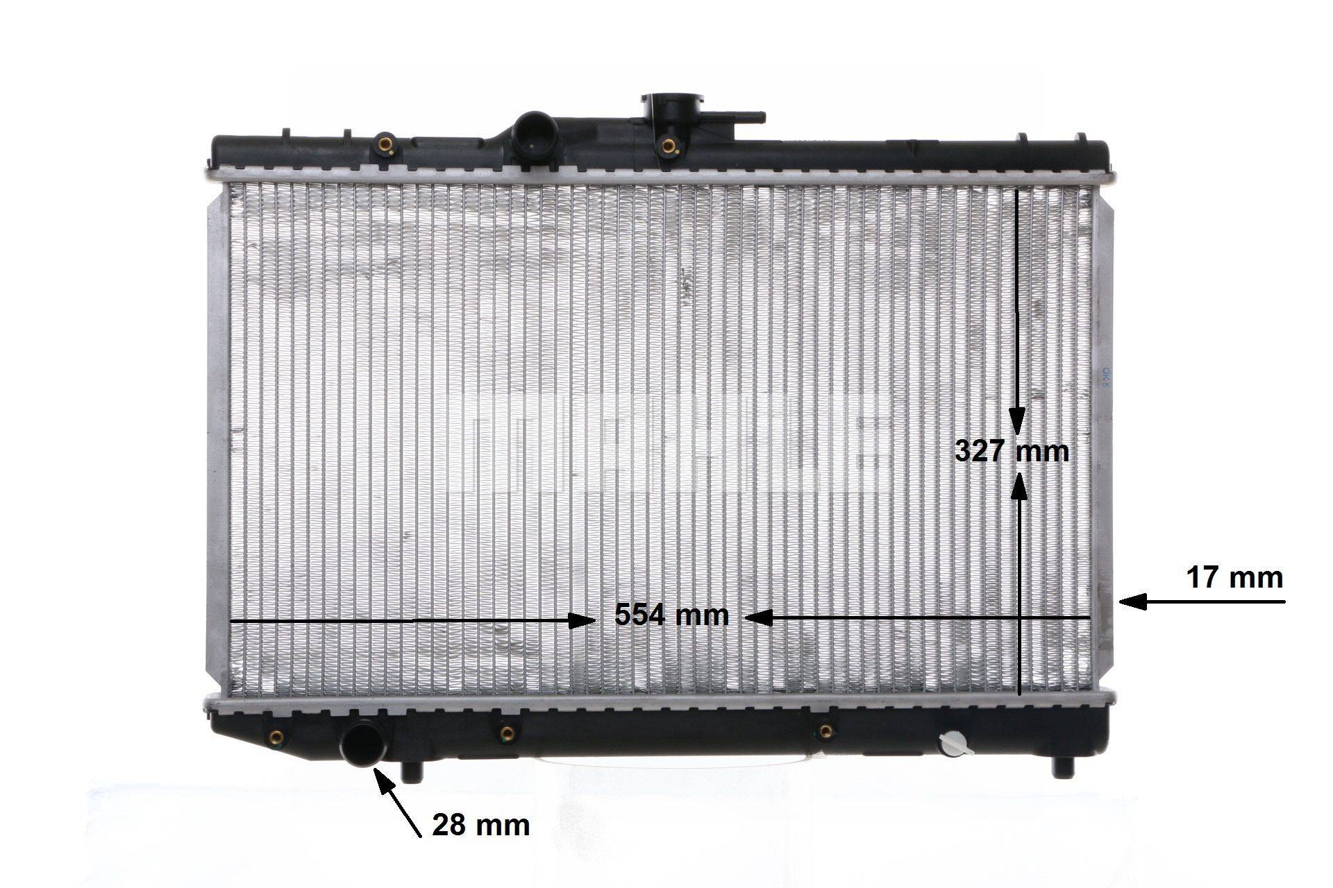 MAHLE ORIGINAL Kühler, Motorkühlung TOYOTA CR 768 000S 1640011660,1640011750,1640011850 Kühler,Wasserkühler,Autokühler,Motorkühler 1640011350 von MAHLE ORIGINAL