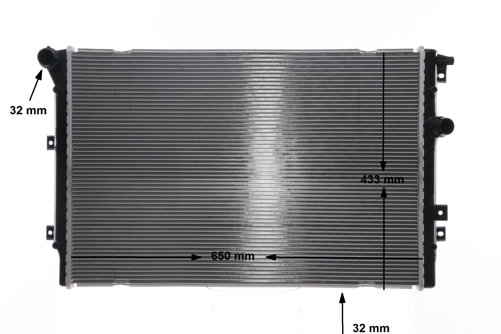 MAHLE ORIGINAL Kühler, Motorkühlung VW,SEAT CR 813 000S 5N0121253N Kühler,Wasserkühler,Autokühler,Motorkühler von MAHLE ORIGINAL