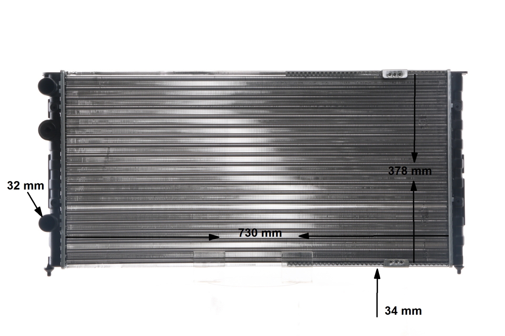 MAHLE ORIGINAL Kühler, Motorkühlung VW CR 409 000S 357121251,357121251B,357121251C Kühler,Wasserkühler,Autokühler,Motorkühler 357121251L von MAHLE ORIGINAL