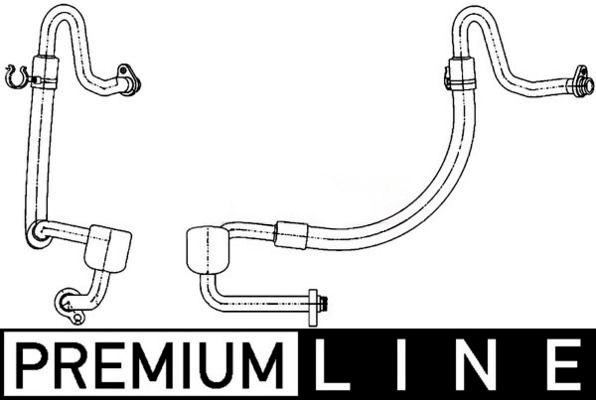 MAHLE ORIGINAL Niederdruckleitung, Klimaanlage FORD AP 121 000P 6G9119N602BC,6G9119N602BD,6G9119N602BE 1377071,1415655,1466068,1682110,6G9119N602BB von MAHLE ORIGINAL