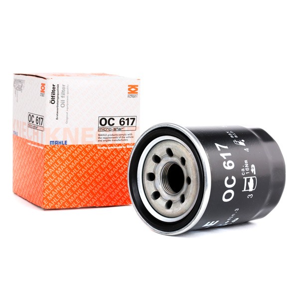 MAHLE ORIGINAL Ölfilter HONDA,ACURA OC 617 15400PH004,15400PH1003,15400PH1F01 Motorölfilter,Filter für Öl 15400PH4K02,15400PR3005,04154PR3E00 von MAHLE ORIGINAL