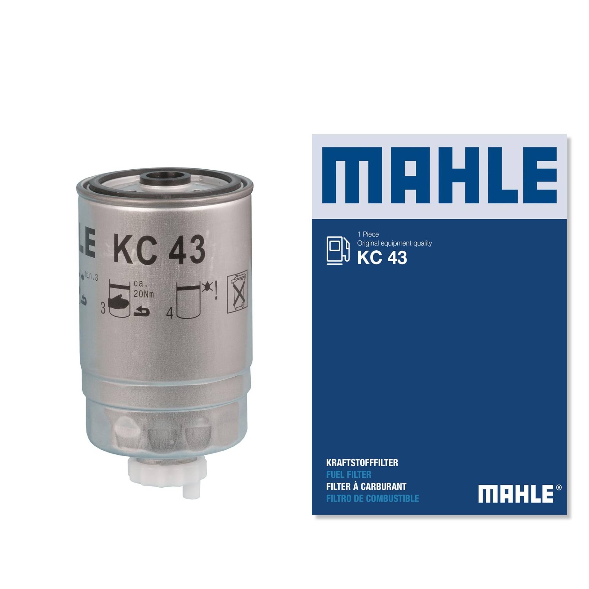 MAHLE KC 43 Kraftstofffilte von MAHLE