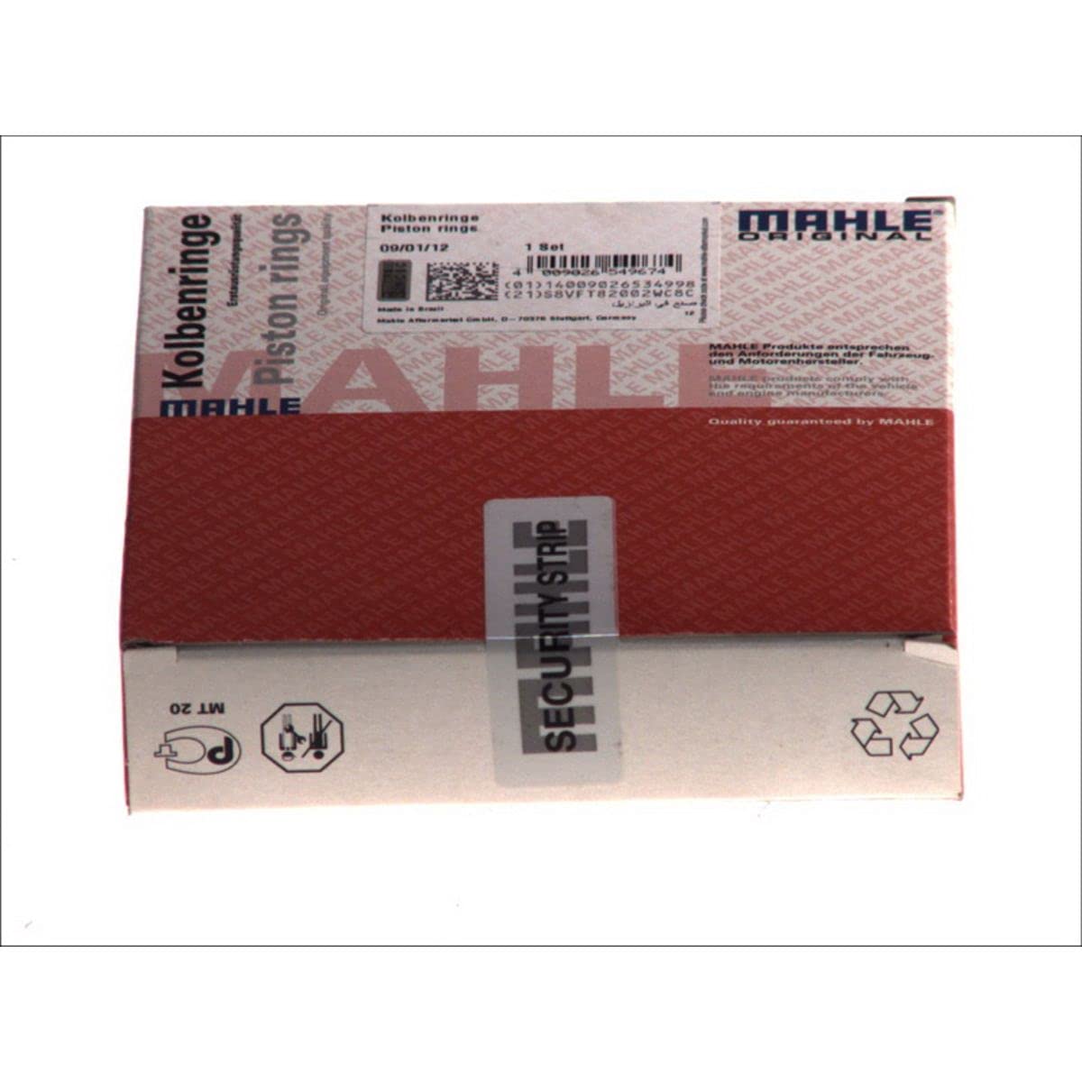 Mahle Original 030 48 N0 Kolbenringsatz von MAHLE