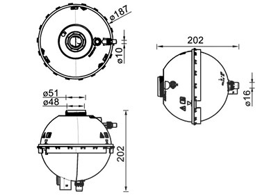 Mahle Ausgleichsbehälter, Kühlmittel [Hersteller-Nr. CRT211000S] für BMW von MAHLE