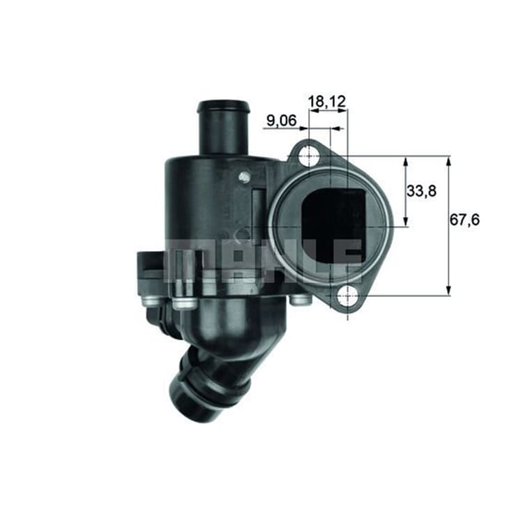 Behr Thermostat mit Dichtung Audi A4 A6 VW Passat von MAHLE