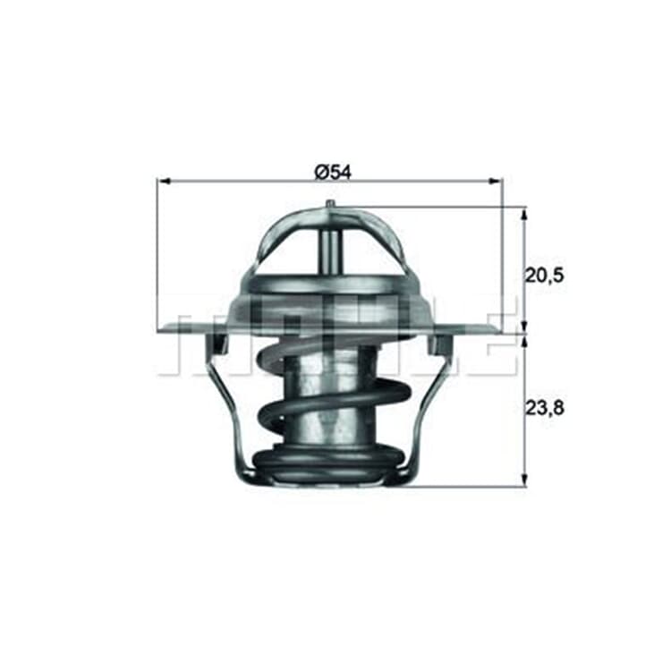 Behr Thermostat mit Dichtung Audi Mitsubishi Nissan Seat Skoda VW von MAHLE