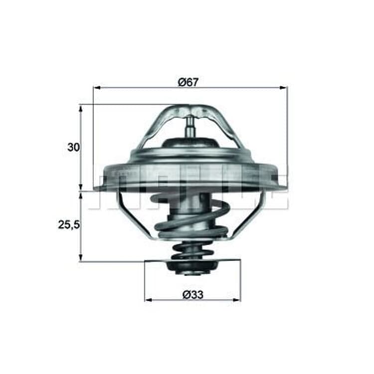 Behr Thermostat mit Dichtung BMW 3er 5er 7er Z3 E30 E34 E36 E38 E39 von MAHLE