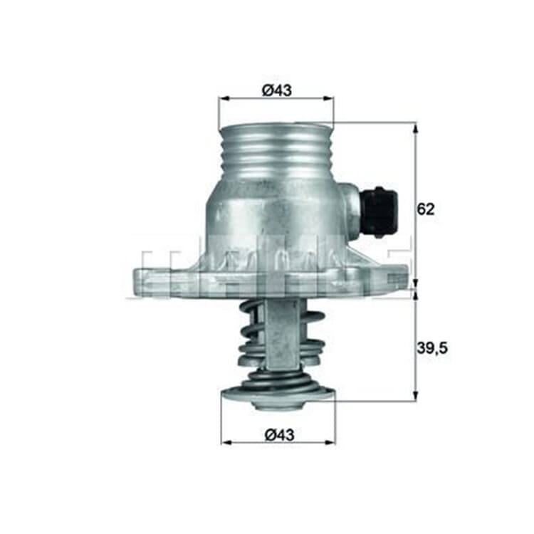 Behr Thermostat mit Dichtung BMW 5er 7er von MAHLE