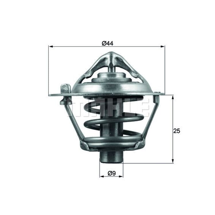 Behr Thermostat mit Dichtung Chevrolet Daewoo Daihatsu Opel Subaru Suzuki von MAHLE