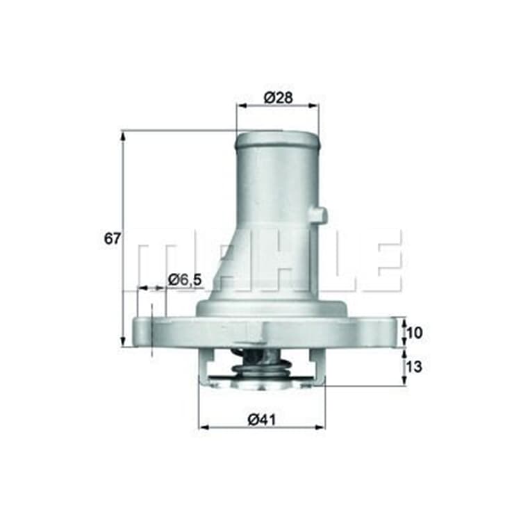 Behr Thermostat mit Dichtung Fiat Lancia von MAHLE