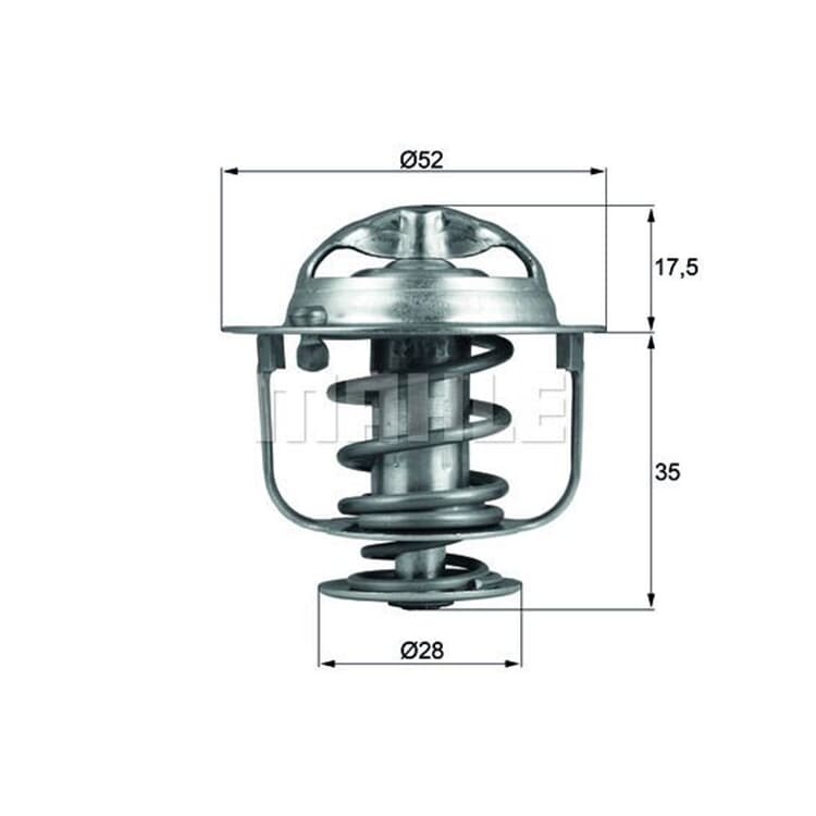 Behr Thermostat mit Dichtung Honda Rover von MAHLE