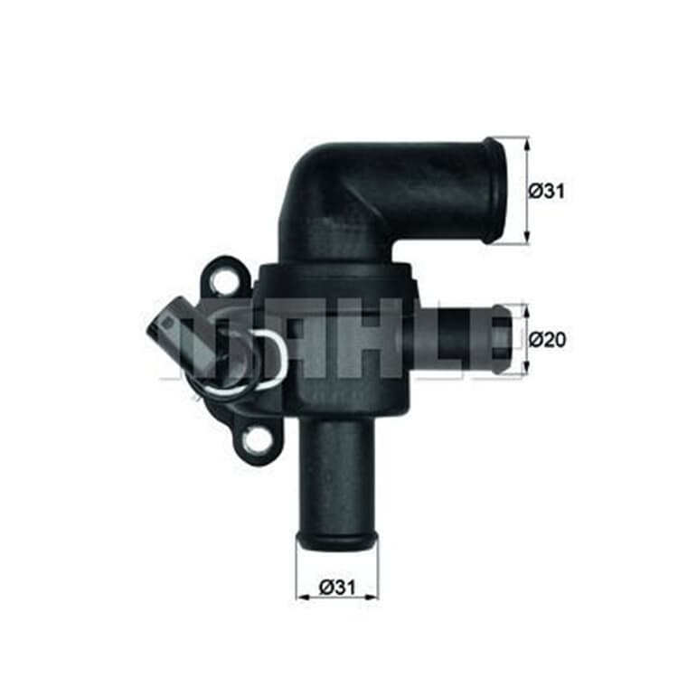 Behr Thermostat mit Dichtung Smart Cabrio City-Coupe Crossblade Fortwo Roadster von MAHLE