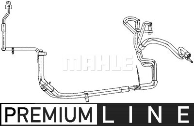 Mahle Hochdruck-/Niederdruckleitung, Klimaanlage [Hersteller-Nr. AP113000P] für Ford von MAHLE