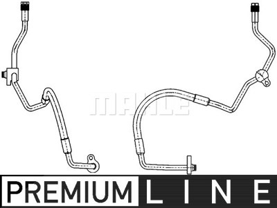 Mahle Hochdruckleitung, Klimaanlage [Hersteller-Nr. AP118000P] für Ford von MAHLE