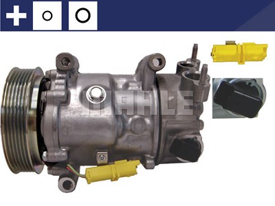 Mahle Kompressor, Klimaanlage [Hersteller-Nr. ACP14000S] für Citroën, Ds, Peugeot von MAHLE